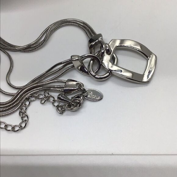 Lia Sophia Silver Toned Necklace - Picture 2 of 4